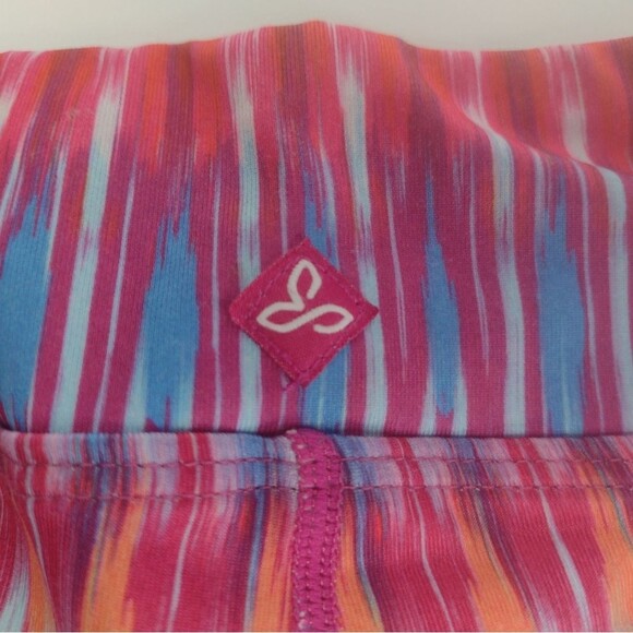 PrAna Pull On Pants Leggings Capri Activewear Yoga Hike Run Size XS Multicolor - Picture 4 of 12